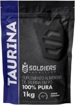 Soldiers Nutrition L - Taurina 1Kg - 100% Pura Importada -