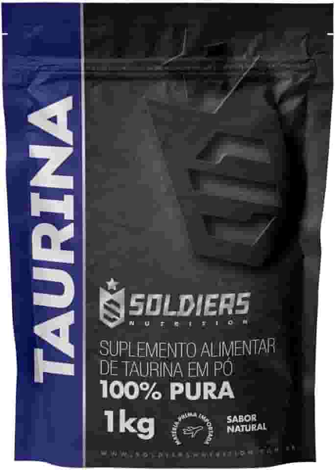 Soldiers Nutrition L - Taurina 1Kg - 100% Pura Importada -