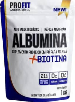 Albumina 1 Kg - Baunilha, Profit