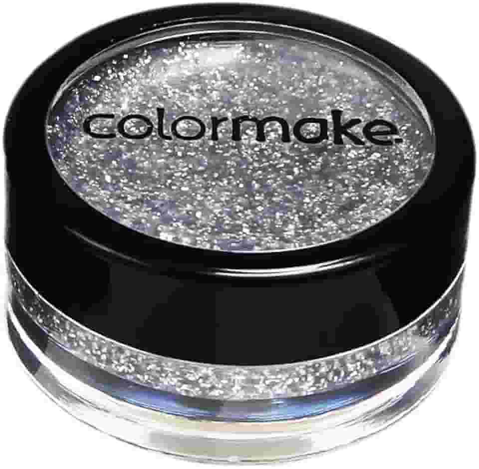 Glitter Cremoso Pote 5G Prata, Colormake