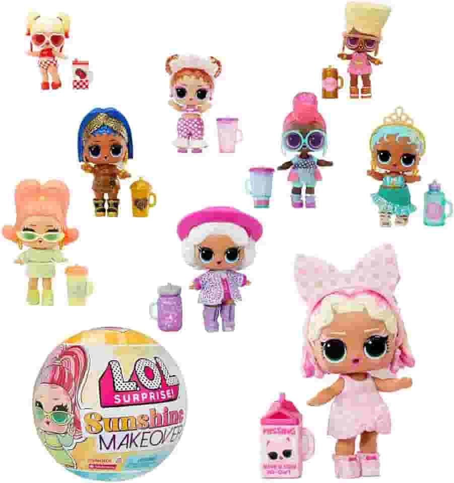 Boneca L.O.L. Surprise Tot Sunshine Makeover Sortidas