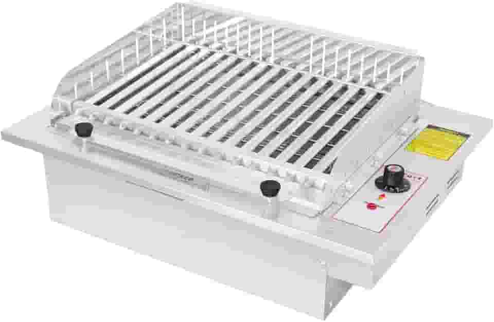 Churrasqueira Elétrica de Embutir com Grelha Argetina, Sem fumaça, Inox, 110v ou 220v (110v)