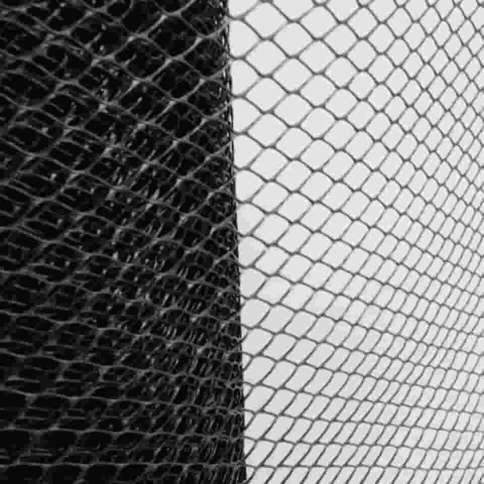 TELA GALINHEIRO VIVEIRO PLÁSTICO 1m de altura - (Rolo 2 a 5 metros)(2 metros)