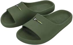 Chinelo Masculino Drip Slide Branco Laranja Rider 11983-AV746