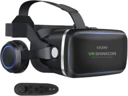 Headset de Realidade Virtual Tecnet, compatível com iPhone e Android