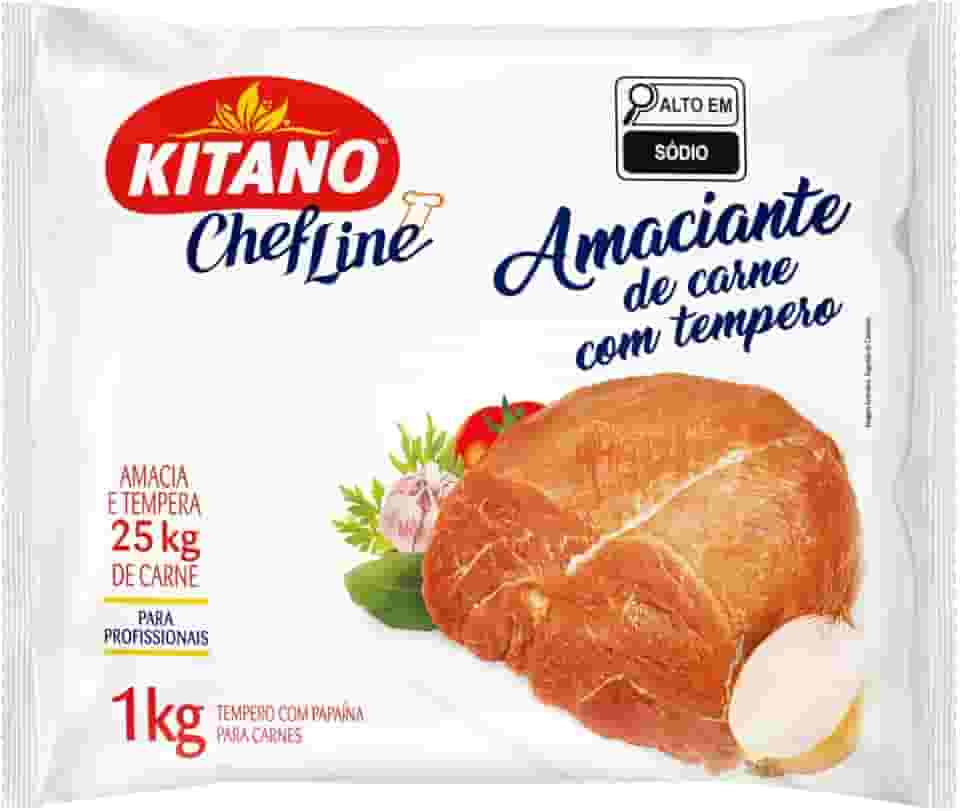 Amaciante de Carne Kitano Chef Line Pacote 1kg