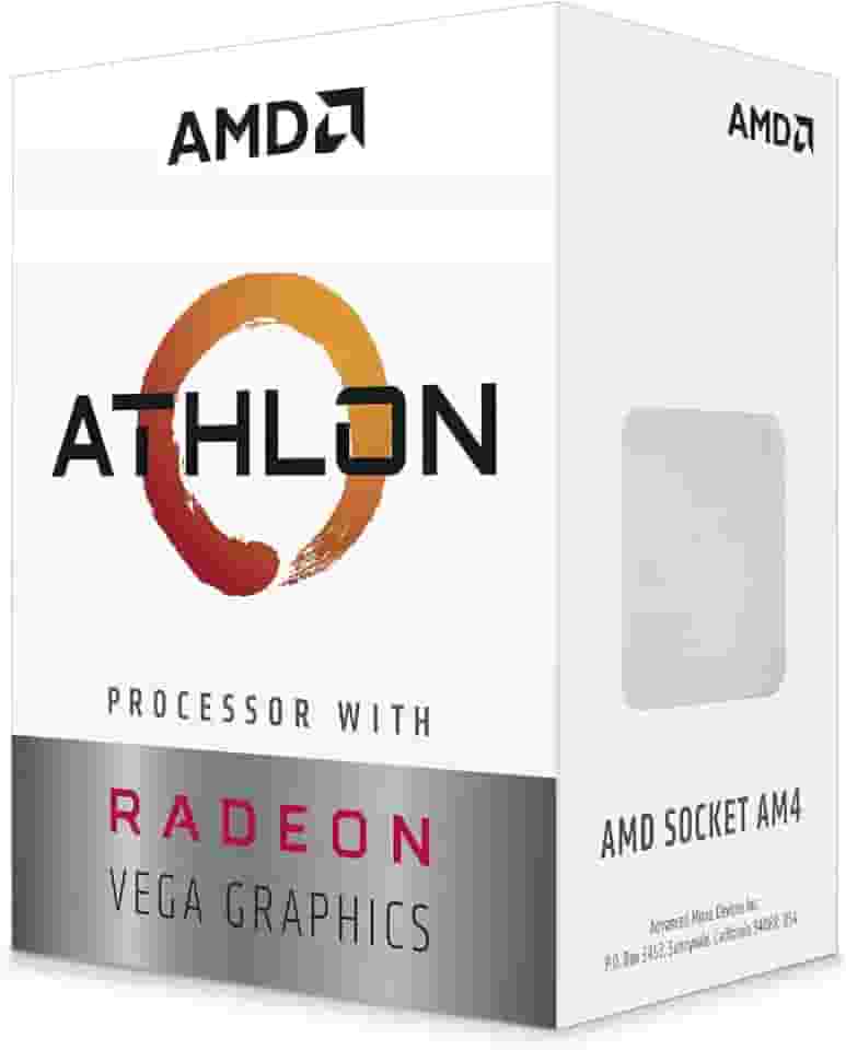 Processador AMD Athlon 3000G Box (AM4 / 2 Cores / 4 Threads / 3.5Ghz / 5MB Cache/Vega 3) - YD3000C6FHBOX
