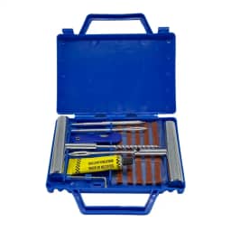 Kit Reparo Remendo Ferro Reforçado Macarrão Pneu Carro Moto