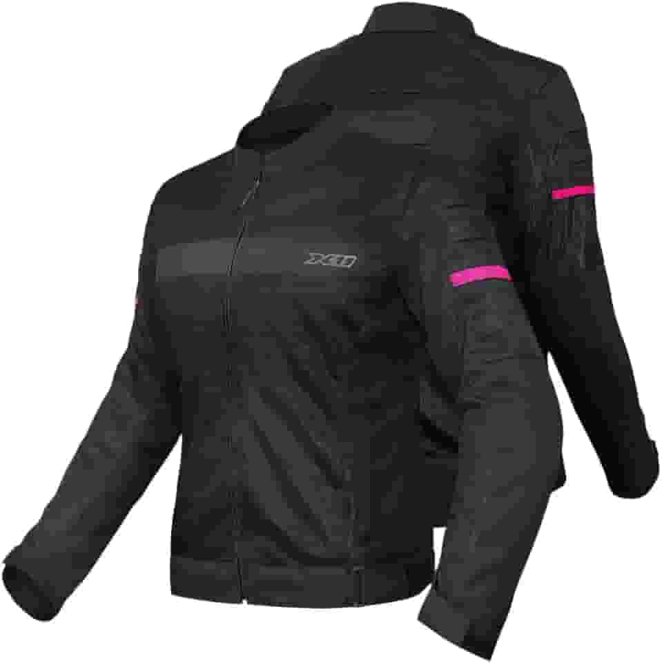 Jaqueta X11 Super Air Com Proteção Feminina Motociclista Motoqueira (as2, alpha, l, regular, regular)