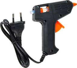 Pistola De Cola Quente Profissional 20w Bico Fino Pequena 127-220v Bivolt - Acompanha 7 bastões de cola