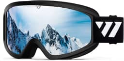 WISTON Óculos de esqui - OTG óculos de neve/snowboard para homens, mulheres e jovens - 100% de proteção UV W1