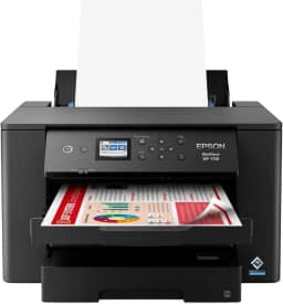 Epson Impressora sem fio de grande formato Workforce Pro WF-7310 com impressão de até 33 x 48 cm, impressão automática nos dois lados até 28 x 43 cm, capacidade de 500 folhas, tela colorida de 6 cm, aplicativo Epson Smart Panel