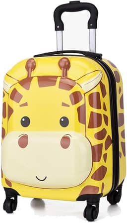 Malissima, MALA INFANTIL RIGIDA Cor:Amarelo