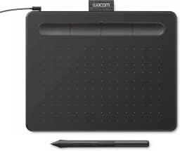 Wacom CTL4100 - Mesa Digitalizadora Intuos Creative, Preto, Pequena
