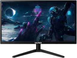 Monitor Ultra 21 Polegadas Widescreen HD, Design Sem Bordas, 75Hz, HDMI e VGA, Suporte VESA