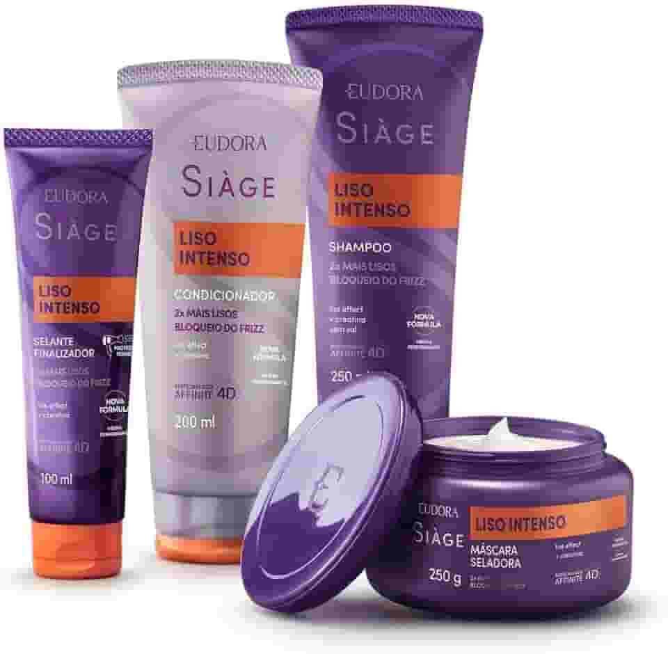 Eudora Kit Siàge Liso Intenso (4 itens)