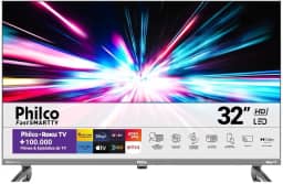 Smart TV 32' Philco PTV32K34RKGB Roku TV Led Dolby Audio