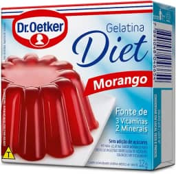 Dr.Oetker Dr. Oetker Gelatina Em Pó Diet Sabor Morango Sobremesa Com Sabor E Consistência Deliciosa Fácil De Fazer 12G
