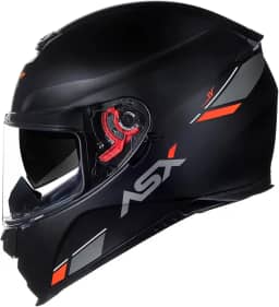 Capacete Eagle SV com Viseira Interna Preto Fosco