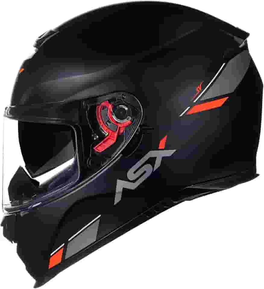 Capacete Eagle SV com Viseira Interna Preto Fosco