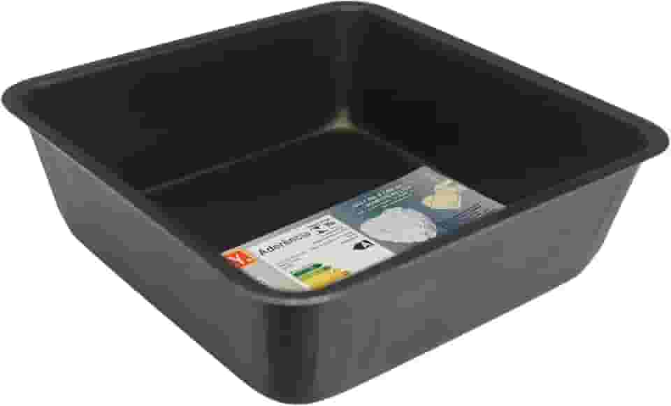 Assadeira Quadrada Alta 18 cm Antiaderente - 18 X 18 X 6 cm, Jolly