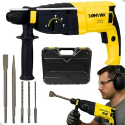 Martelete Profissional 110V 1480W SDS Perfurador Rompedor Para Obras Cocreto