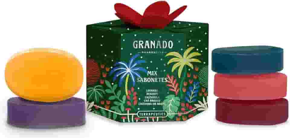Granado Kit, Terrapeutics, Mix Sabonetes, 90g, 5 unidades