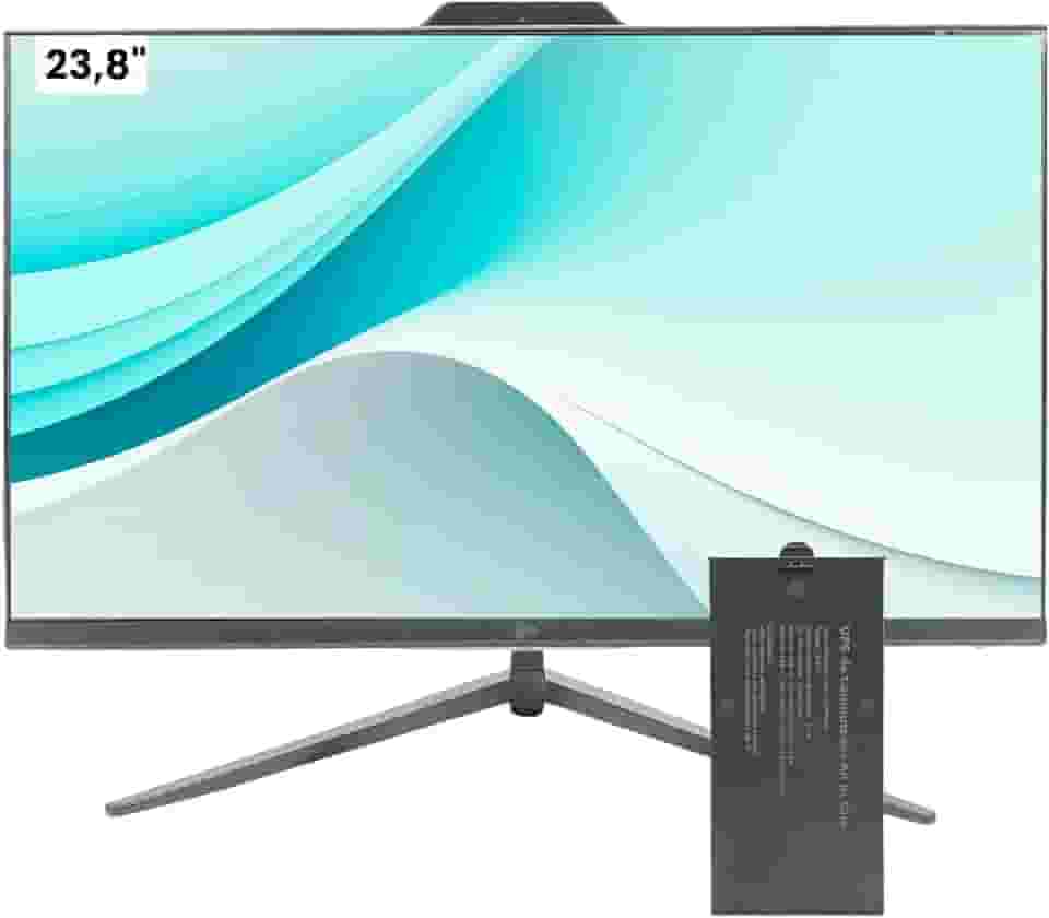 Computador All In One 23.8' LED Full HD Intel Core i5-6200U SSD 512GB 8GB RAM DDR4 com Webcam e Microfone