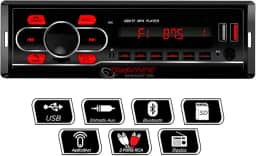 Som Automotivo Carro Radio FM MP3 Bluetooth 2 Entradas USB SD Player