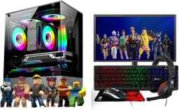 Pc Gamer Completo Infantil Intel I5 Ram 16gb SSD 240Gb Kit Gamer