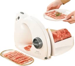 Cortador de carne elétrico fatiador dobrável comercial casa rolo de carneiro presunto queijo pão máquina de fatiar