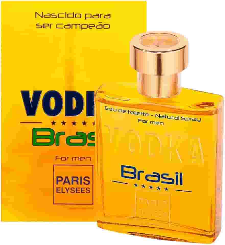 Vodka Brasil De Paris Elysees Eau De Toilette Masculino 100 ml