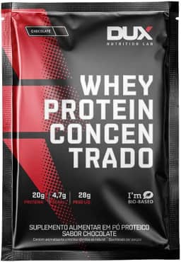 Whey Protein Concentrado Cookies Sachê 30g – Contribui para o Ganho Muscular Hipertrofia – Dux Human Health