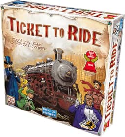Galápagos, Ticket to Ride, Jogo de Tabuleiro para Família, 2 a 5 jogadores, 30 minutos por partida