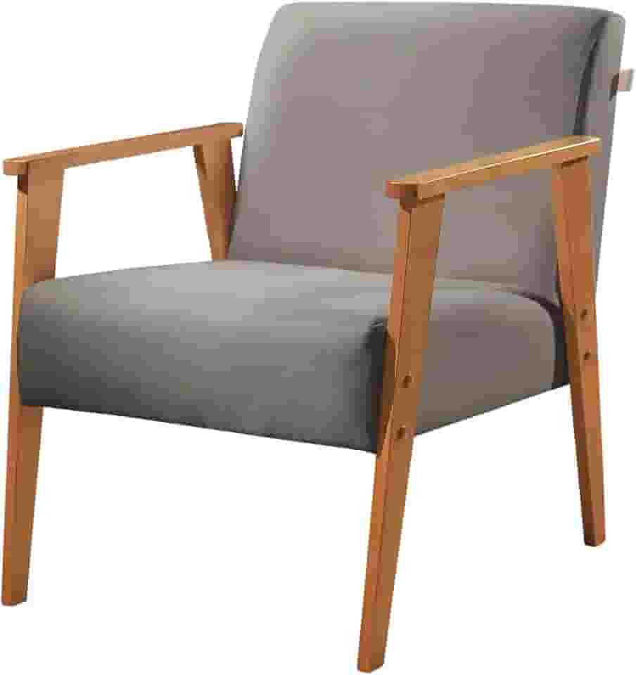 Poltrona em Linho Perla Agarb Decor Cor:Linho Cinza