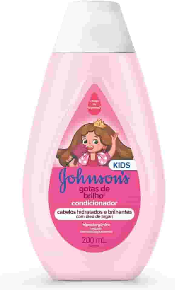Condicionador Infantil Johnson's Gotas De Brilho, 200ml