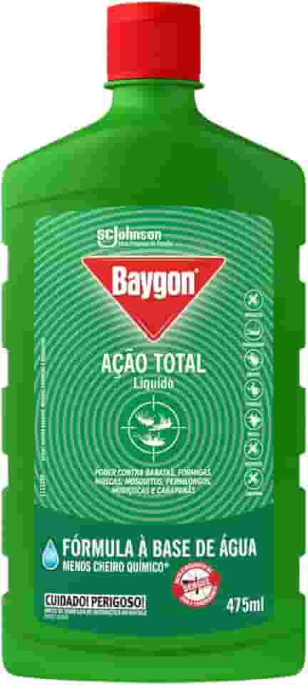 Baygon Inseticida Líquido Ação Total Base Água 475ml