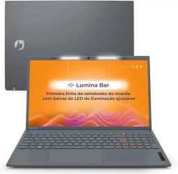 Notebook Positivo Vision C15 Lumina Bar Celeron 8GB 128GB eMMC, Tela 15 polegadas HD Antirreflexo, Windows 11, Tecla Link, Cinza – 2 ANOS DE GARANTIA