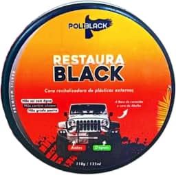Renovador Revitalizador de Plasticos Borrachas Restaurador de Parachoque PolyBlack