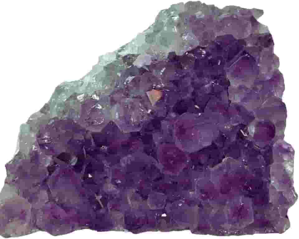 Drusa de Cristal Ametista Natural Bruta 450g - Pedra Energética, Quartzo Roxo, Geodo, Decoração, Reiki e Equilíbrio Espiritual