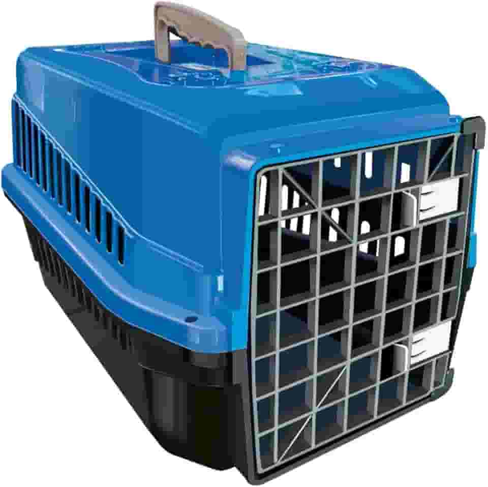 Mecpet Caixa Transporte Mec N.3 para Cães, Azul