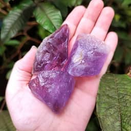 Ametista Bruta Pedra Natural Intuição Espiritualidade Meditação (41g a 60g - uma unidade)
