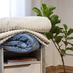 Cobertor Manta Fleece Soft Queen Casal Super Macio - Cor Bege, Casal