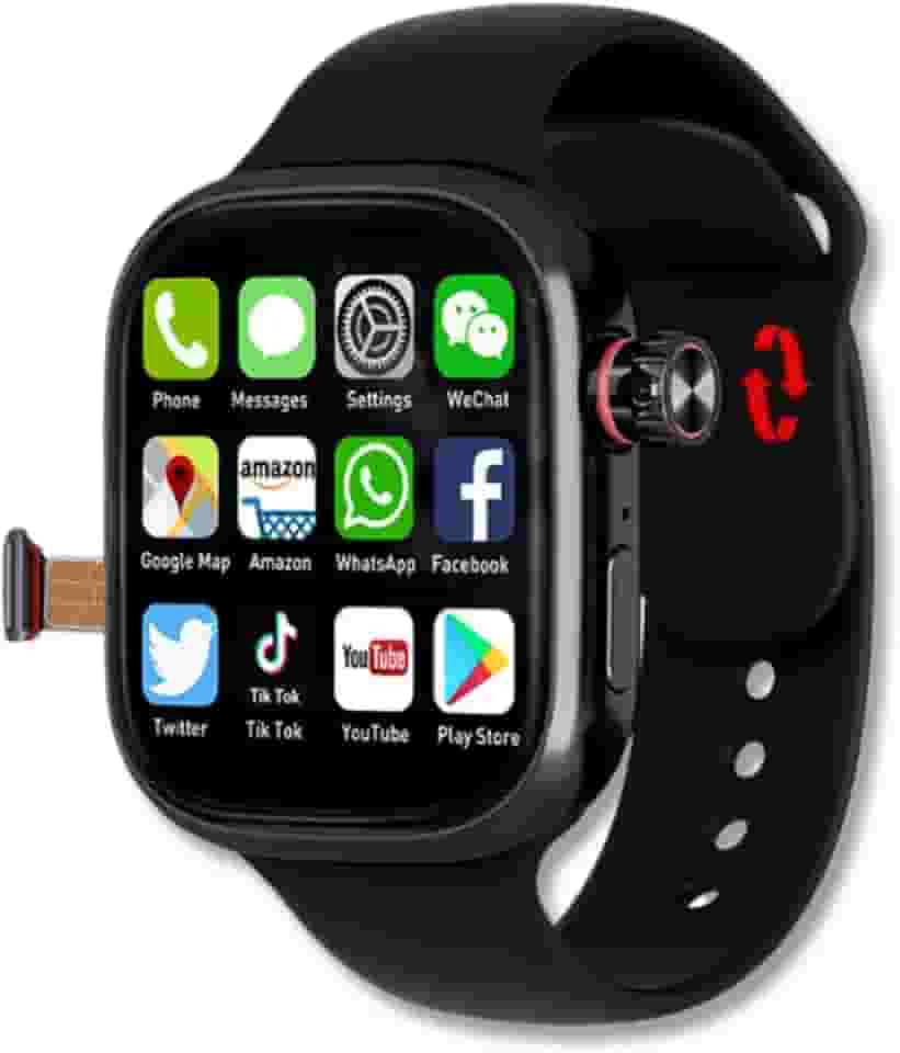 Smartwatch Horizon Lite Conexão 4g Gps C/wi-fi Câmera Rotatória Entrada Para Chip (preto)