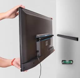 Antimbee Suporte de TV Studless Drywall para TVs de 32 a 75 polegadas, suporte de parede de TV sem pino máximo VESA 600 x 400 mm até 68 kg universal serve na maioria das TVs e monitores de tela