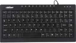 TECLADO BRIGHT MINI 0505 USB C/FIO PRETO