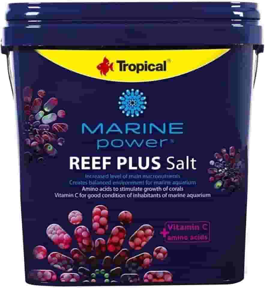 MARINE POWER REEF PLUS SALT - sal profissional para aquário marinho com corais - Balde 10Kg