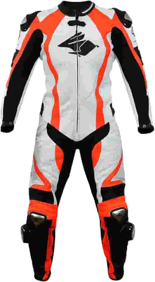 Macacão Couro Motociclista 1p - ENERGY - Racing Rabbit