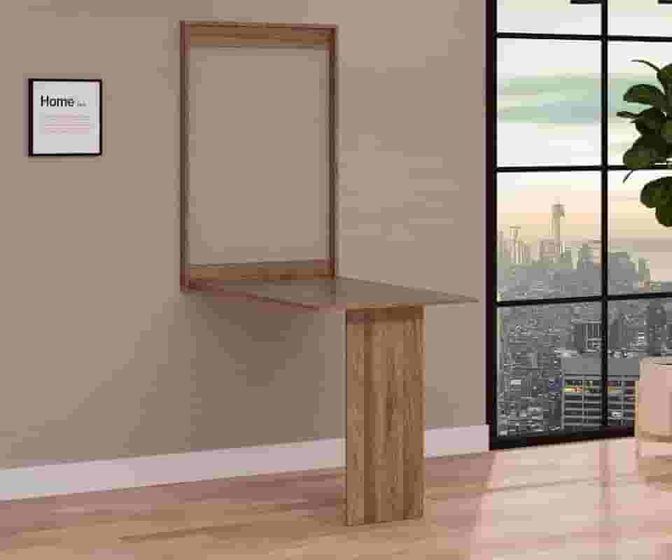 Mesa Dobrável Retrátil De Parede 100x64 Noronha