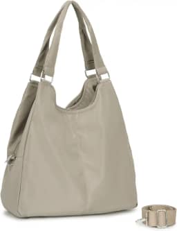 Bolsa Nylon Feminina para Faculdade, Trabalho, Academia e Uso Diário - Bolsa Universitária Lateral de Ombro Impermeável Dia a Dia Casual